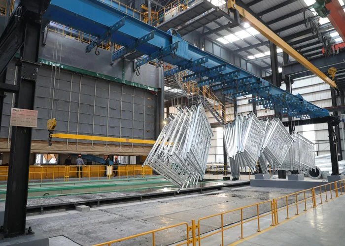 Fence galvanized production line